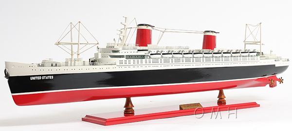 SS United States Ocean Liner Cruise Ship Model