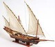 Xebec Wooden Pirate Model Ship Sailboat