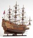 HMS Sovereign Seas tall sailing ship model