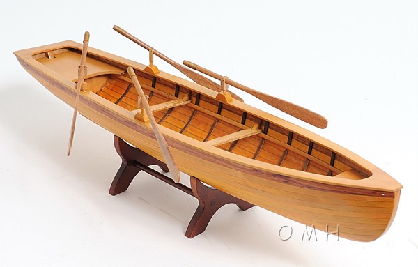 ... about Boston Whitehall Row Boat Wood Model 24" Pulling Boat Tender New