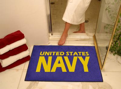 Wall Wall Bathroom Rugs on Naval Logo 33 X 45 Bath Tub Mat Rug Wall Art 846104069808 Ebay