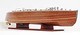 Typhoon Speed Boat Wood Built Model Runabout