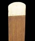 DECORATIVE NAUTICAL WOODEN ROWING BOAT OAR IVORY