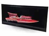 Wooden Runabout Motor Speed Boat Models Waterski