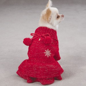 DOG Christmas Pagent Sweater Dress Pagea