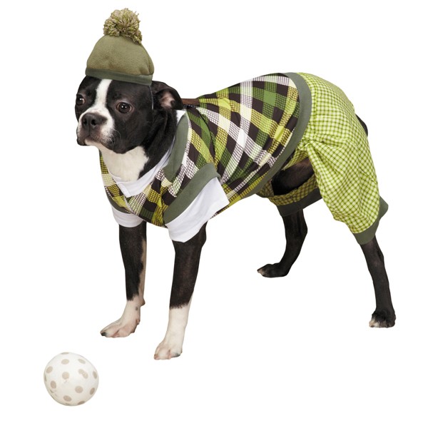 Dog PUTTER PUP Golf Halloween Costume Retro Shirt Pet Knickers XS S M L