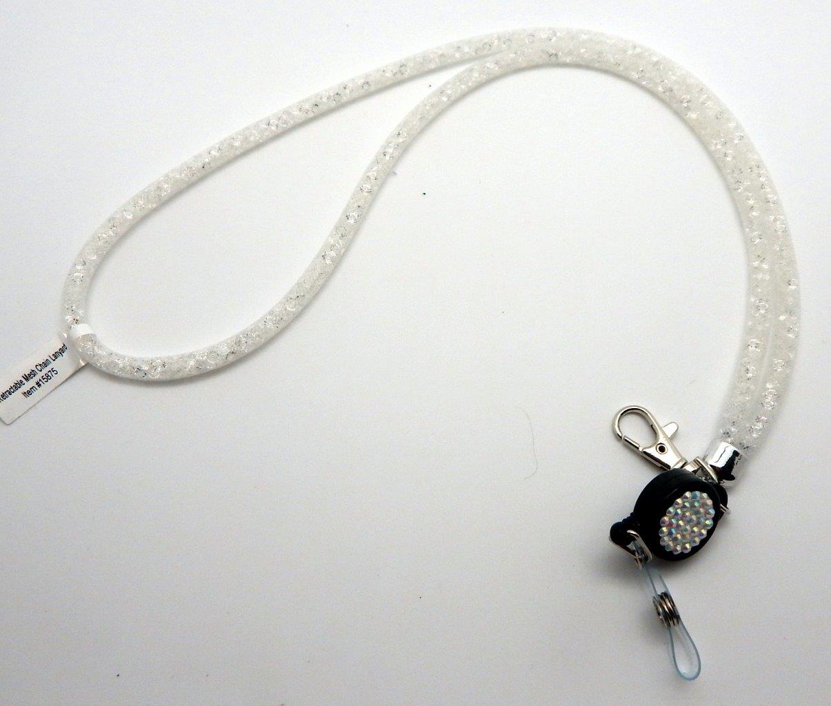 Stardust Crystal & Mesh Extendable Lanyards New on Market! eBay