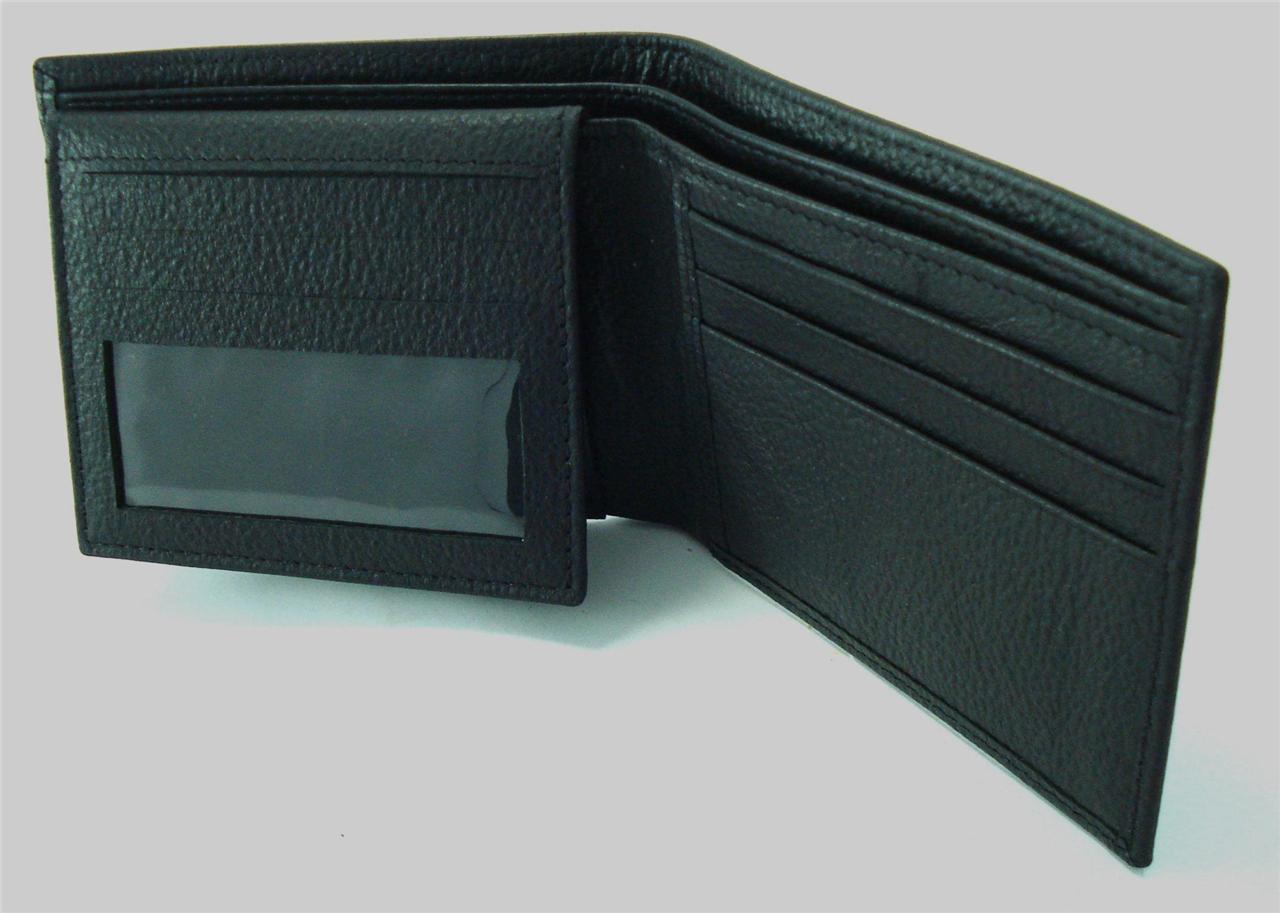 Mens Trifold Wallet With Outside Id Window | SEMA Data Co-op