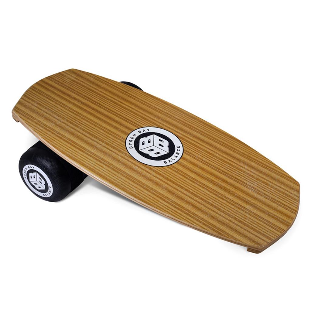 BYRON BAY BALANCE BOARD TRAINER + ROLLER PACK WAKEBOARD TEAK skate surf