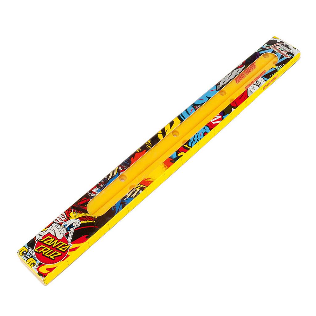 SANTA CRUZ SLIMLINE (YELLOW) SKATEBOARD RAILS for your deck slides eBay