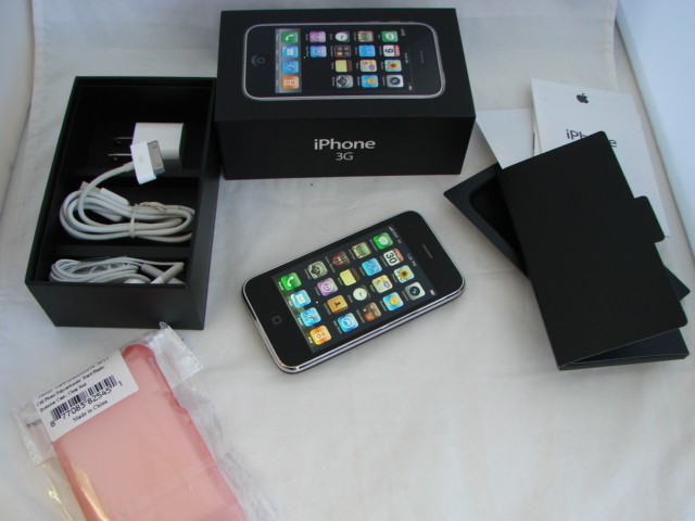 Used Apple Iphone 3g 16gb Os 4.01 Unlocked Black 280