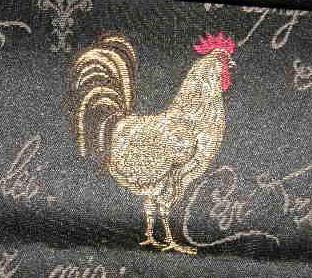 Valance French Country Toile Rooster Plaid Buffalo Check