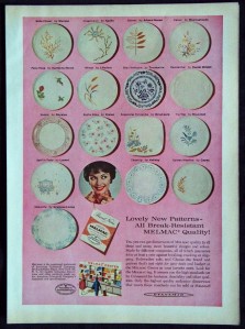 Melmac Dinnerware Products - Byzantina