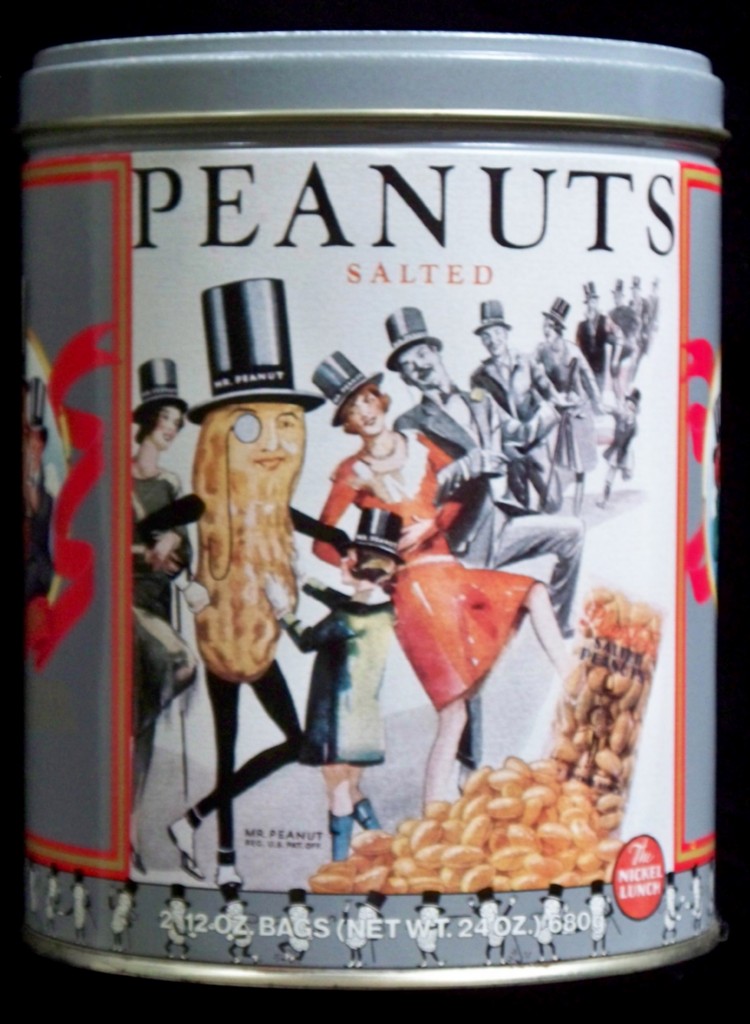 1989 Planters Peanuts Salted Peanuts Collectible Tin eBay