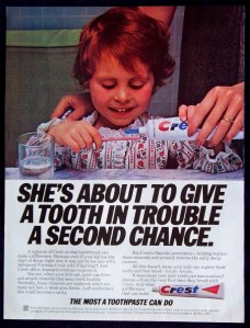 Crest Toothpaste Ads