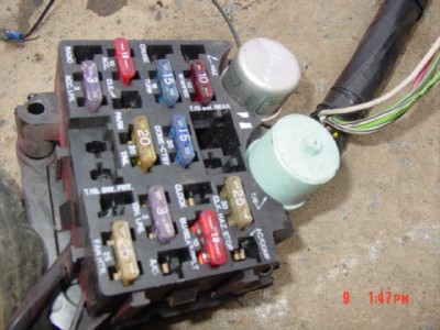 Jeep CJ under Dash wiring harness fuse block CJ7 CJ5 7 5 8 scrambler