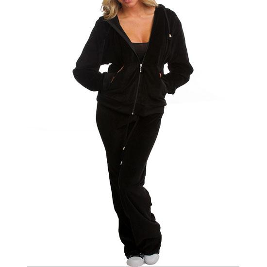 velvet jogging set