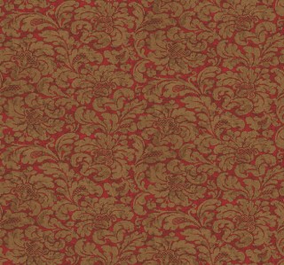 Details about Wallpaper Designer Gold Damask Print on Red Faux Details about Wallpaper Designer Gold Damask Print on Red Faux