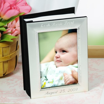 Personlized Wedding Gifts on Photo Album Silver Engraved Personalized Wedding Gift   Ebay