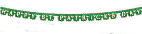 St. Patrick's Day Decorations Streamer Banner