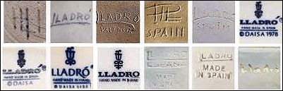 Lladro figurines - First-Quality - markings