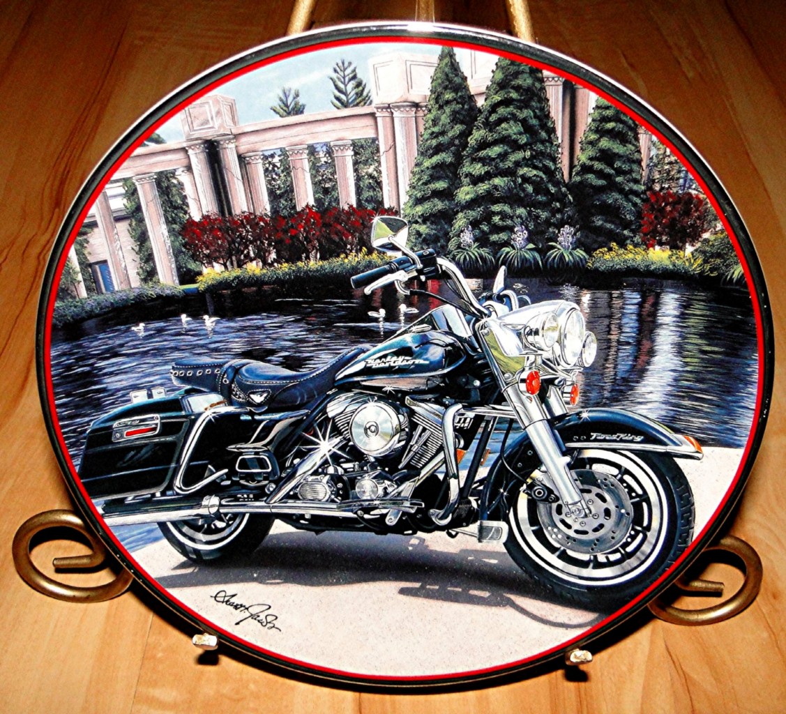 Road King Harley Davidson Motorcycle Franklin Mint Collection Plate eBay