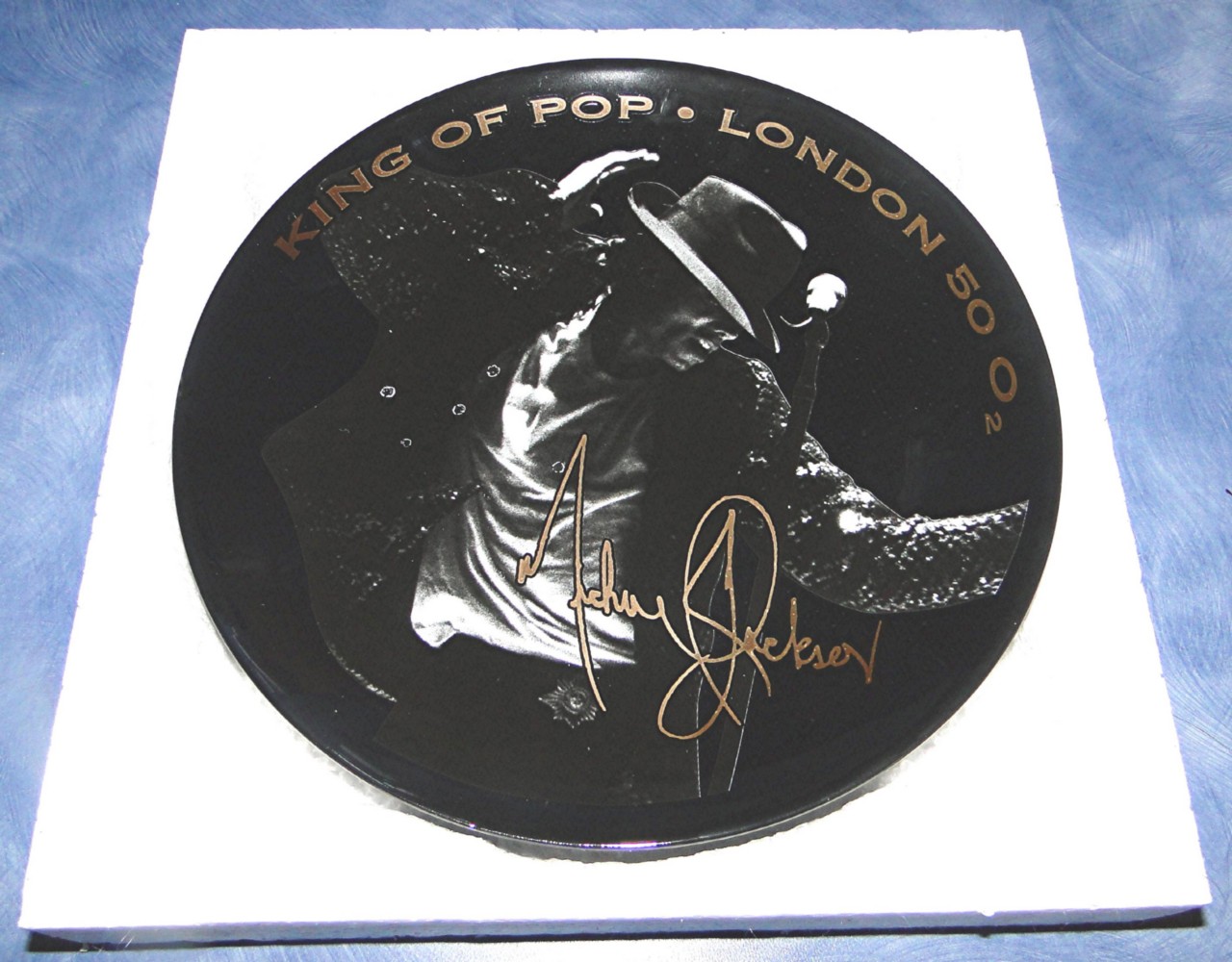 MICHAEL JACKSON THIS KING OF POP CONCERT LONDON COLLECTION PLATE eBay