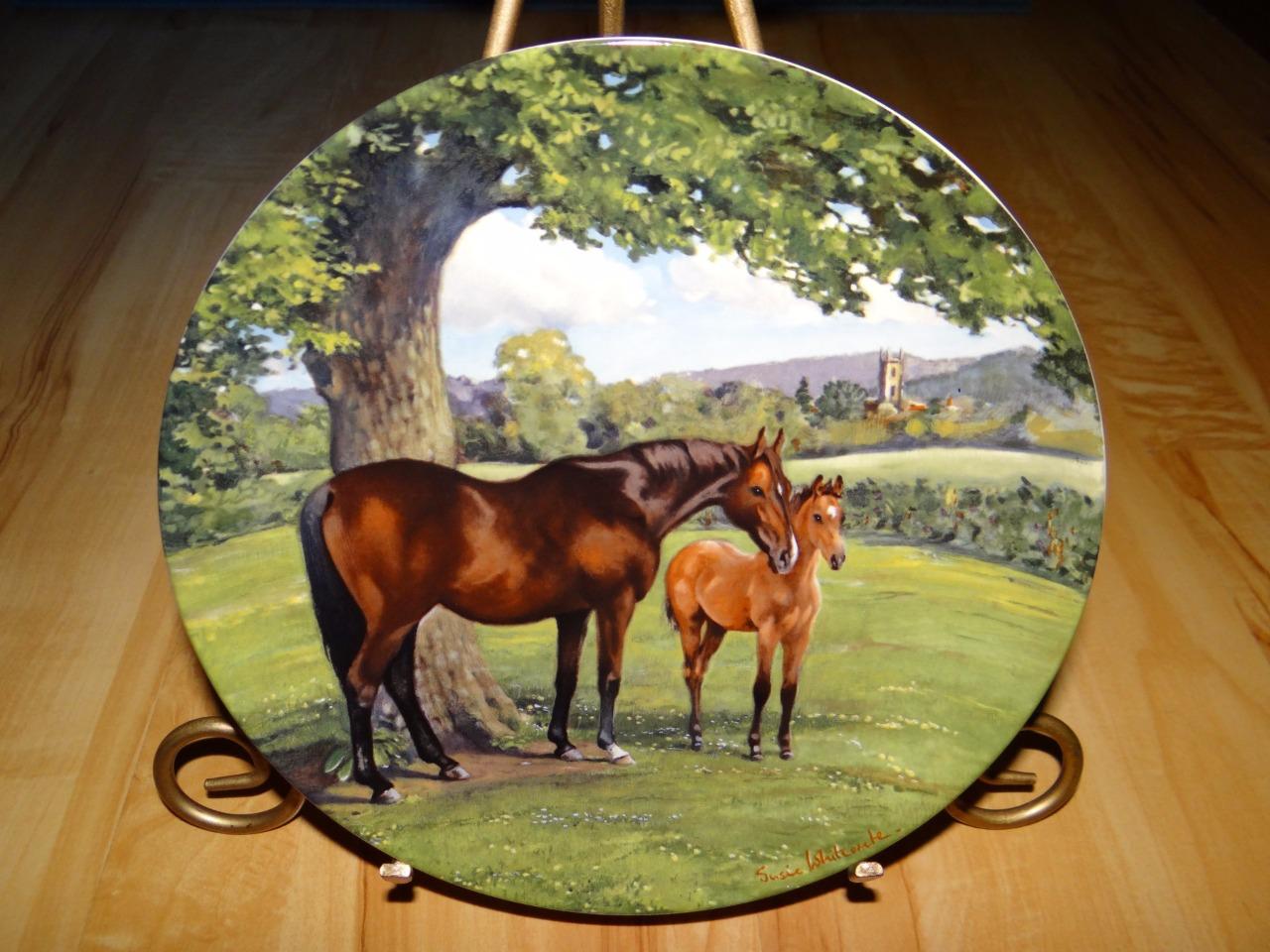 THE NOBLE HORSE COLLECTION, English Thoroughbred Horse, Susie Plate