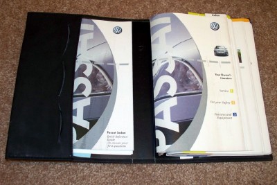 volkswagon passat owners manual