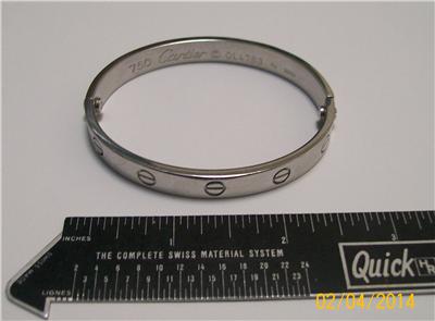 cartier 18k 750