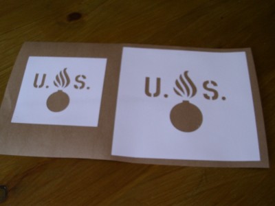 2 U.S. Army WWII style Military ammo box crate stencils | eBay