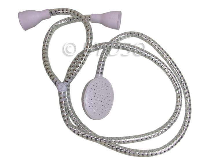 Apollo Bath Shower Head and Hose with Rubber connectors eBay