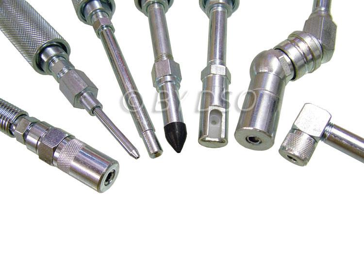 Engine Parts7 Piece Grease Gun Fitting Adapters Set lubricate Ujoints