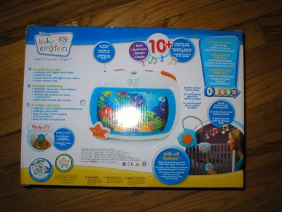 Disney Baby Einstein Sea Dreams Soother Crib Toy Music Lights