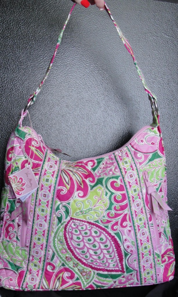 NWT New Vera Bradley Pink Pinwheel purse Shoulder bag