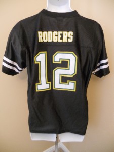 NEW GREEN BAY Packers Aaron Rodgers #12 BLACK YOUTH XLARGE XL 18-20 Jersey 8Vi | eBay