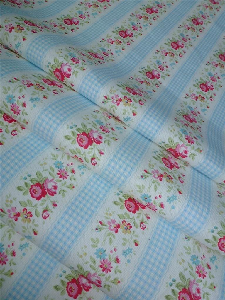 Cath Kidston roman blinds and curtains made to measure 'Lace stripe