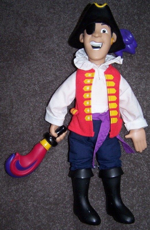 captain feathersword plush doll