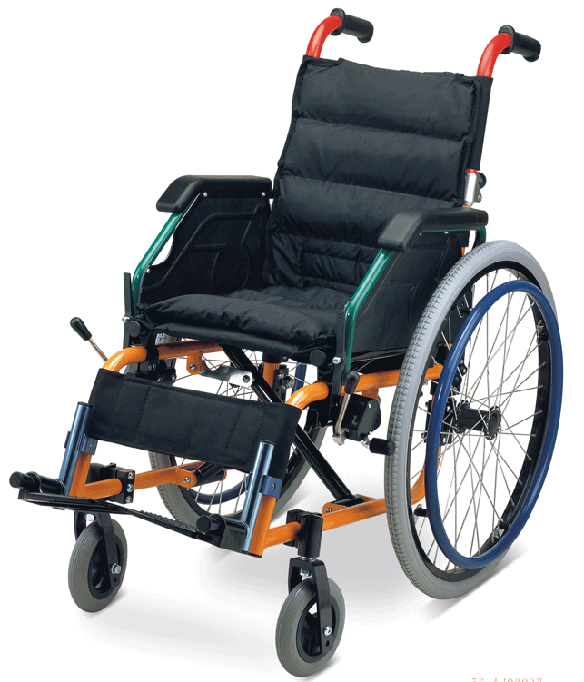 Child Lightweight Pediatric Aluminum Self Transporting Wheelchair Kid