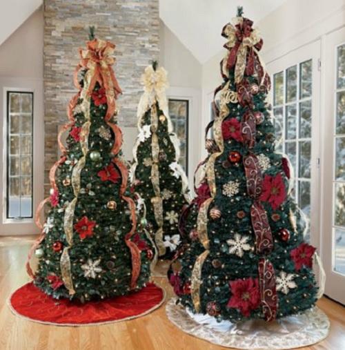 6 1 2 Lighted Pre Lit Decorated ARTIFICIAL PULL UP CHRISTMAS TREE 6-1-2-lighted-pre-lit-decorated-artificial-pull-up-christmas-tree