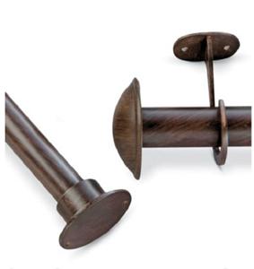 28 Quot 52 Quot Outdoor Adjustable Patio Curtain Rod Stainless