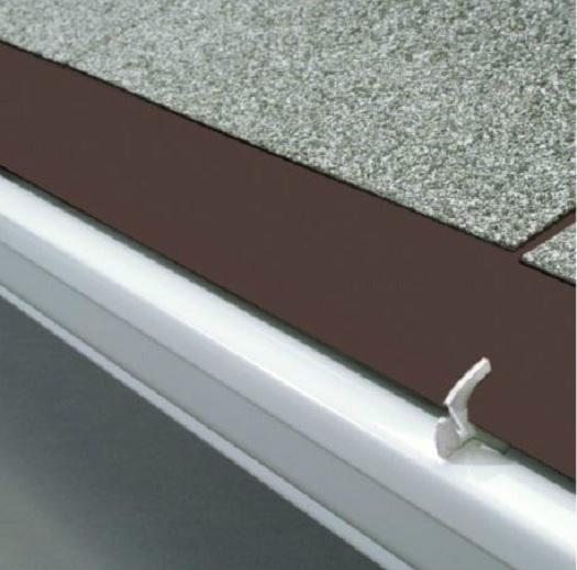 12' FEET OUTDOOR ALUMINUM GUTTER GUARDS WITH CLIPS Gray, White, Brown