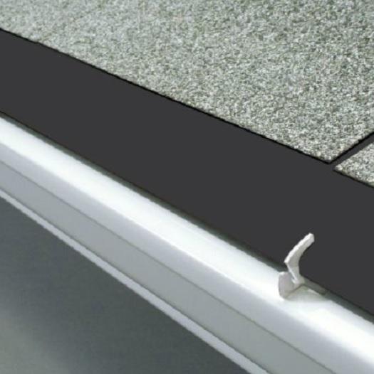 12' FEET OUTDOOR ALUMINUM GUTTER GUARDS WITH CLIPS Gray, White, Brown