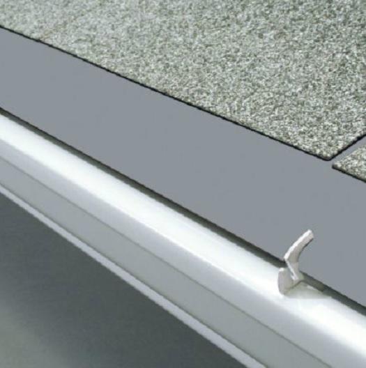 12' FEET OUTDOOR ALUMINUM GUTTER GUARDS WITH CLIPS Gray, White, Brown