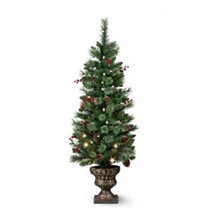 4 lighted pre lit cordless christmas porch tree topiary 4 lighted pre lit cordless christmas porch tree topiary