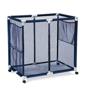 Durable Portable Rolling Mesh PVC Outdoor Pool Toy Storage