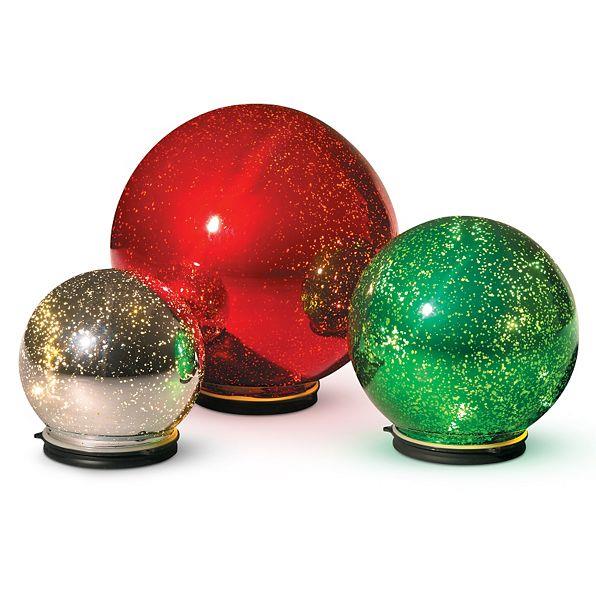 sale set of 3 mercury glass finish lighted orbs spheres sale set of 3 mercury glass finish lighted orbs spheres