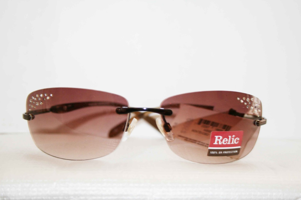 Relic by Fossil Montevideo RHINESTONE Sunglass ShadeBag eBay