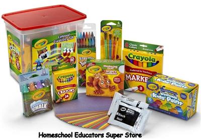 creativity colossal crayola crayons markers twistables modeling tub clay pc