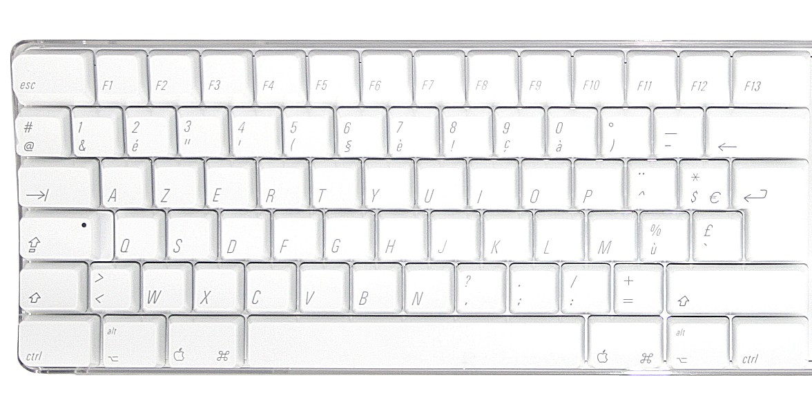 GENUINE APPLE USB PRO BELGIUM KEYBOARD MODEL A1048_BRAND NEW SEALED IN BOX